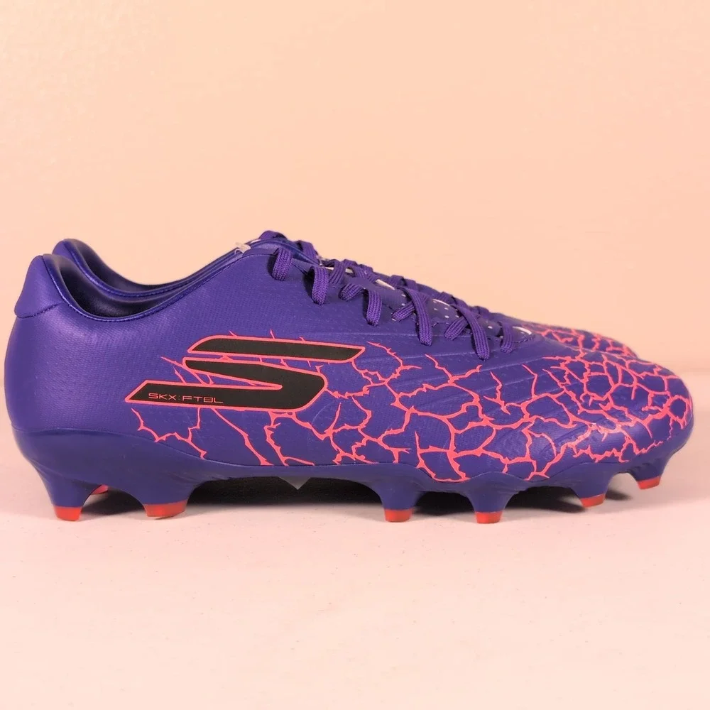 Skechers SKX 1.5 FG Soccer Cleats Purple Mens Size 8.5 Football Boots 252017